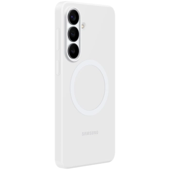 Samsung Galaxy S26+ Silicone Magnet Case White
