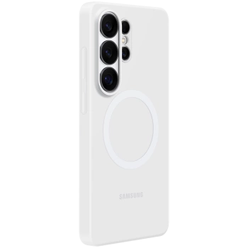 Samsung Galaxy S26 Ultra Silicone Magnet Case White