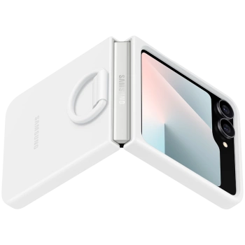 Samsung Galaxy Z Flip7 FE Silicone Case White