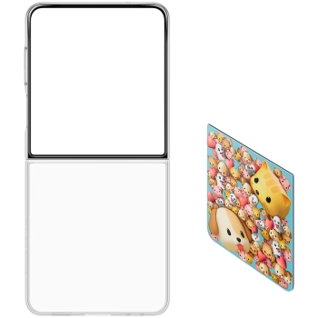 Samsung Galaxy Z Flip7 Flipsuit Case Transparent