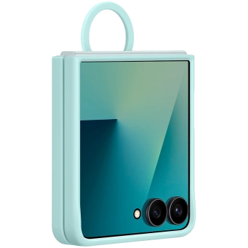 Samsung Galaxy Z Flip7 Ring Case (Silicone) Mint