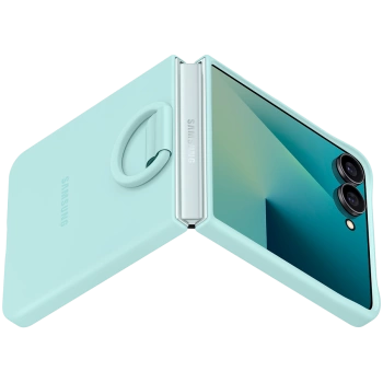 Samsung Galaxy Z Flip7 Ring Case (Silicone) Mint