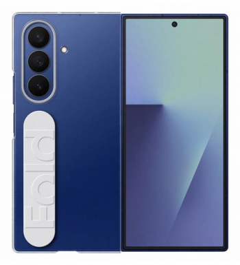 Samsung Galaxy Z Fold7 Clear Grip Case Transparent