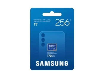 Samsung Micro SD 256GB T7Up to 170MBs