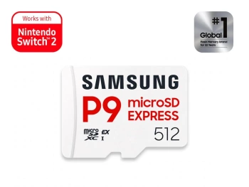 Samsung Micro SD 512GB Expressup to 800MB/sworks with Nintendo Switch 2