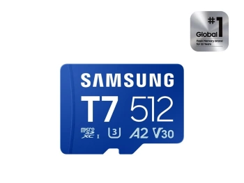 Samsung Micro SD 512GB T7Up to 170MBs