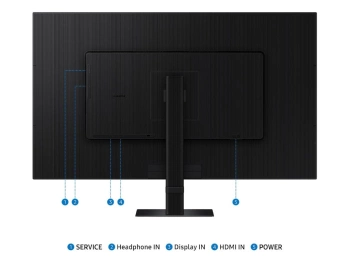 Samsung monit ViewFinity S7 4K32",VA,60Hz,350cd,5ms,HDR10,HDMI,DP,Tilt -2,0(2,0)~25,0(2,0),VESA