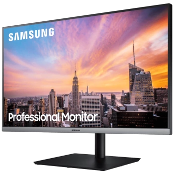 Samsung Monitor 27", Pivot, IPS LED, FullHD, HDMI, DisplayPort - LS27R650FDUXEN