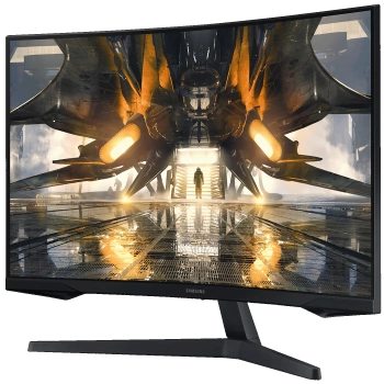 Samsung Monitor 32",Zakrivljeni,WQHD,G5 Odyssey, HDMI,Display Port - LS32AG550EPXEN
