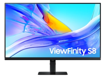 Samsung ViewFinity S8 32" 4KIPS, 60Hz, 350cd, 5ms, HDMI,DP3xUSB 3.0, USB-C 90W, RJ-45, HAS