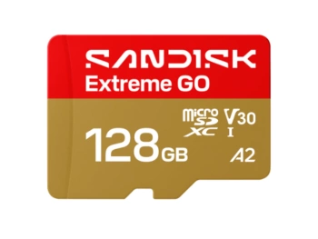 SanDisk Micro SD 128GB Extreme, 190MB/s A2+ SD adapter