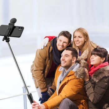 Selfi štap i tripod WR1YXS telescopic 0.71m with lamp