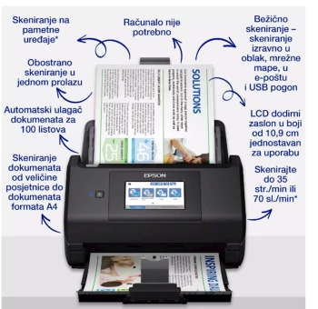 Skener Epson WORKFORCE ES-580W