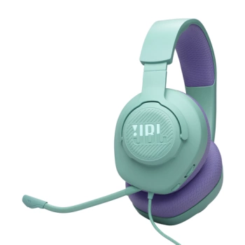 Slušalice gaming JBL Quantum 100 M2 wired with mic aqua teal