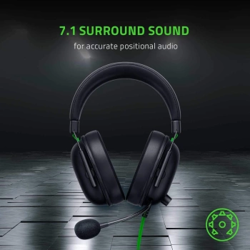 Slušalice gaming Razer BlackShark V2 X 7.1 crne