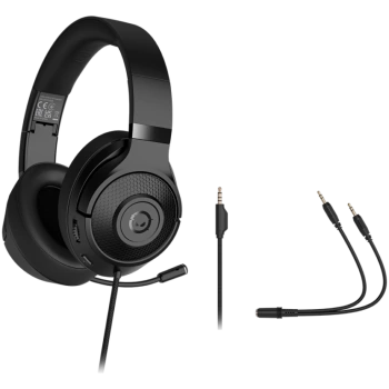 Slušalice gaming s mikrofonom LORGAR Noah 101 3.5mm crne
