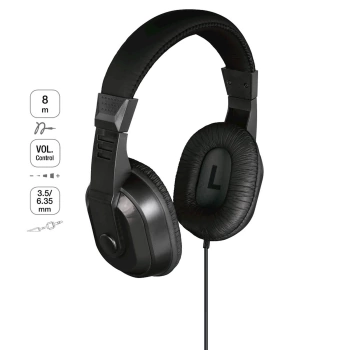 SLUŠALICE THOMSON TV, OVER-EAR, 6.3 MM, 8M KABEL