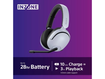 Sony gaming slušalic INZONE H5bežične slušalice BT; mikrofon360 Spatial Sound za Gaming 28h baterija