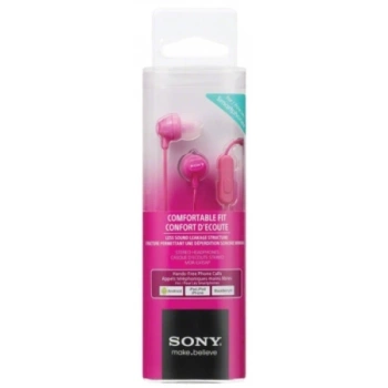 Sony slušalice EX-15 PINK