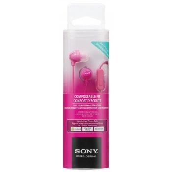 Sony slušalice EX-15 pink,In-Ear, mikrofon