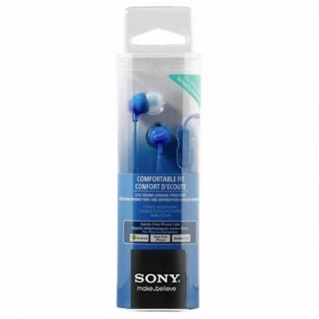 Sony slušalice EX-15 plave,In-Ear, mikrofon