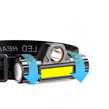 Svjetiljka Head flashlight LED 4in1 RC-K-1228