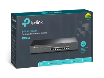 Switch 8-Port Gigabit Desk/Rack TP-Link Omada