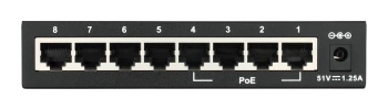 Switch DLINK 8-Port PoE Fast Ethernet Unmnged Desktop