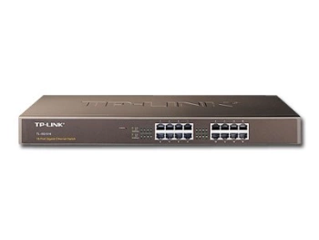 Switch TP-LINK TL-SG1016 (16 x 1000/100/10Mbps, Rackmount, Auto-Negotiation, MDI/MDI-X switch)