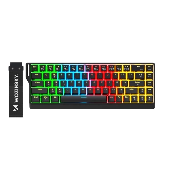 Tastatura Wozinsky WKGP-1165 Mehanička Gaming sa RGB Backlight crna