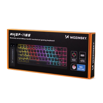 Tastatura Wozinsky WKGP-1165 Mehanička Gaming sa RGB Backlight crna