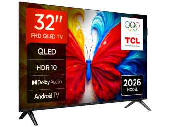 TCL 32"S5L FHD QLED Android TV60Hz, 300 nits