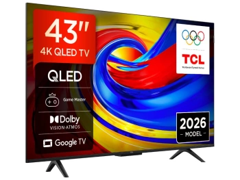 TCL 43"P7L 4K QLED Google TV60Hz, VRR, Dolby Armos;Dolby Vision, 400 nits