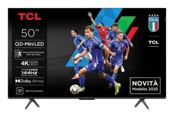 TCL 50"C6K 4K QD-Mini LED TV144Hz Google TV; Game Master;Dolby Atmos; Onkyo 2.1; HDR Premium;