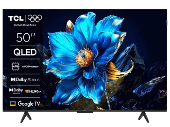 TCL 50"P7K 4K QLED TV 60HzGoogle TV; HDR multi-format;HVA Panel; Game Master; Dolby Atmos;