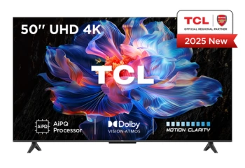 TCL 50"V6C 4K TV Google OSHDR10 HVA Panel Motion ClarityDolby Audio; AiPQ Processor;