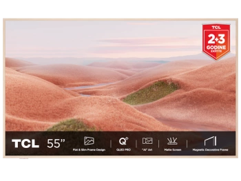 TCL 55"A300W NXTVISION 4K QLEDGoogle OS; 144Hz ART TV;Dolby Atmos; Ambient mode; HDMI 2.1