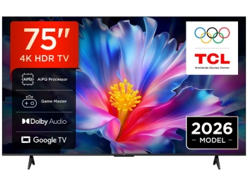 TCL 75"P6L 4K UHD Google TV;60Hz, VRR, 330 nits