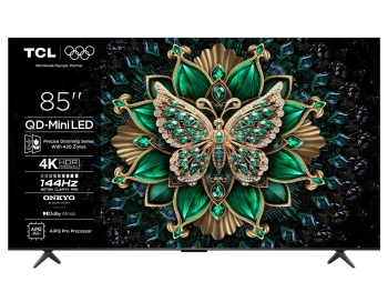 TCL 85"C6K 4K QD-Mini LED TV144Hz Google TV; Game Master;Dolby Atmos; Onkyo 2.1; HDR Premium;