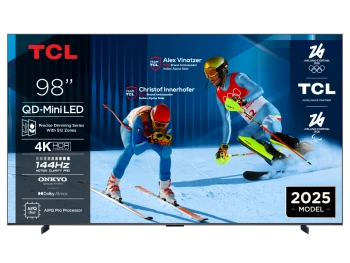 TCL 98"C6K 4K QD-Mini LED TV144Hz Google TV; Game Master;Dolby Atmos; Onkyo 2.1; HDR Premium;