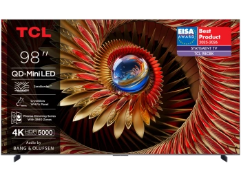 TCL 98"C8K 4K QD-Mini LED TV144Hz Google TV; ZeroBorder;Audio BANG & OLUFSEN; HDR Premium 5000;