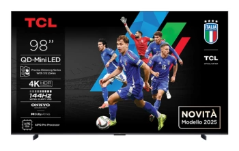 TCL 98"C6K 4K QD-Mini LED TV144Hz Google TV; Game Master;Dolby Atmos; Onkyo 2.1; HDR Premium;