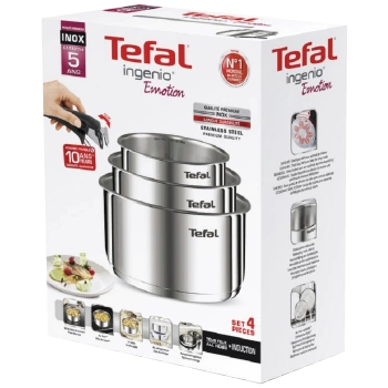 Tefal Posuđe, set, 4/1, Ingenio Emotion - L8964S44