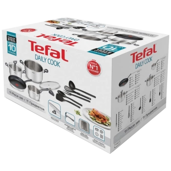 Tefal Posuđe, set, indukcija, Daily Cook - G713SB45