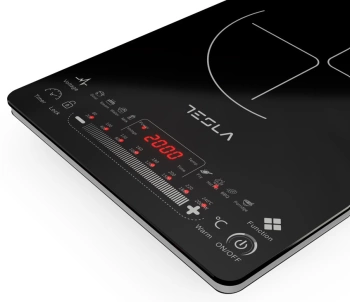 TESLA Indukcijski rešo IC400BSnaga 2000 W; Touch dugmići; 8 nivoa snage i temperature; 9 prog kuh