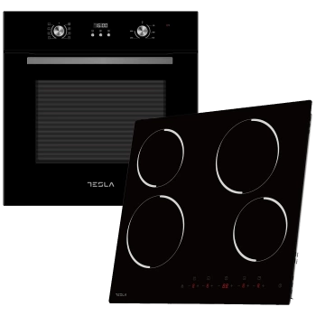 Tesla Set ugradbena pećnica /ploča, BO901MB+HV6401MB
