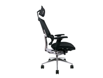 Thermaltake CyberChair E500Gaming stolica, Mesh/mrežasti,Crna boja, podesivi naslonjači za ruke