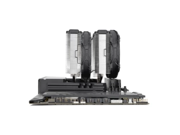Thermaltake Toughair 710 CPU cooler, dual-tower fan, 2x 140mm fan, AMD i Intel