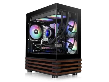 Thermaltake View170 ARGB Microtempered glass, wood, 3xARGBVGA: 340mm, CPU Cooler: 160mm