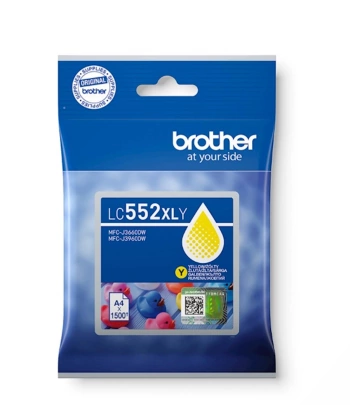 Tinta BROTHER LC552XLY